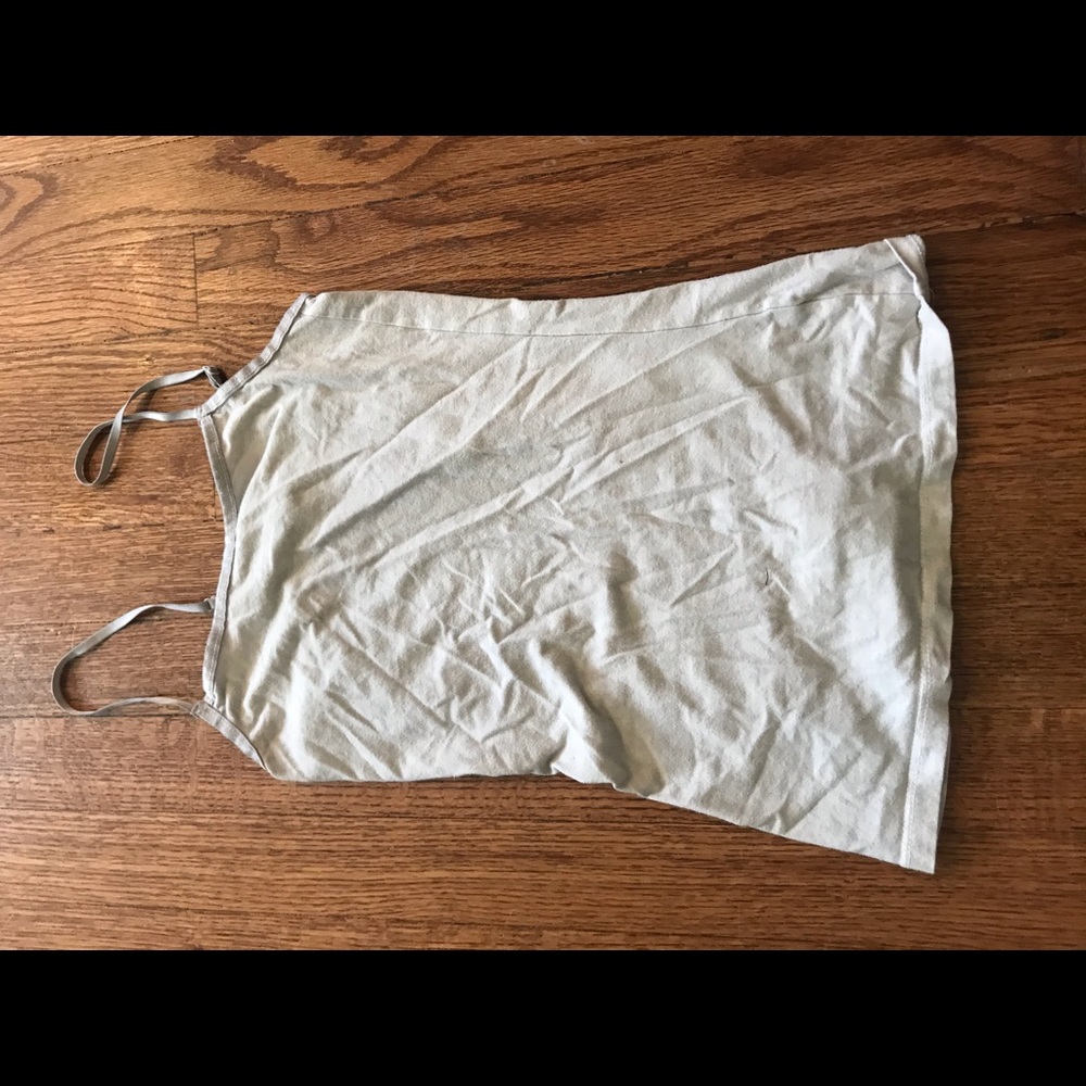 White tank top